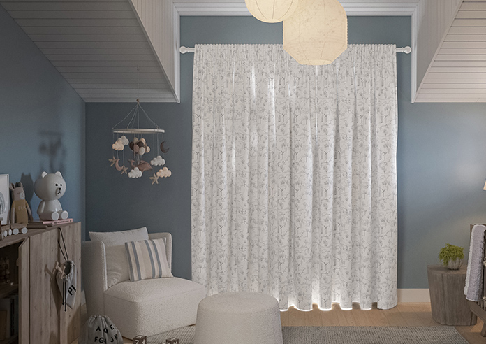 Dino Park, Anthracite - Made to Measure Curtains - Image 7